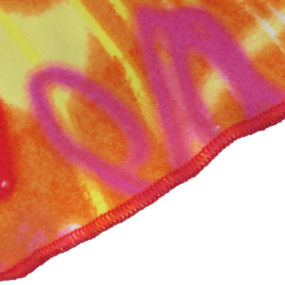 Paper Tee Cardigan Sweater Womens Size 3X Graffiti Long Duster Open Boho Hip - Picture 4 of 13